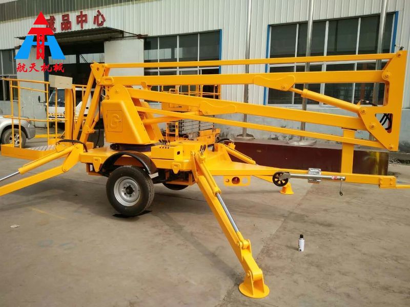 拖車(chē)折臂式升降平臺(tái)