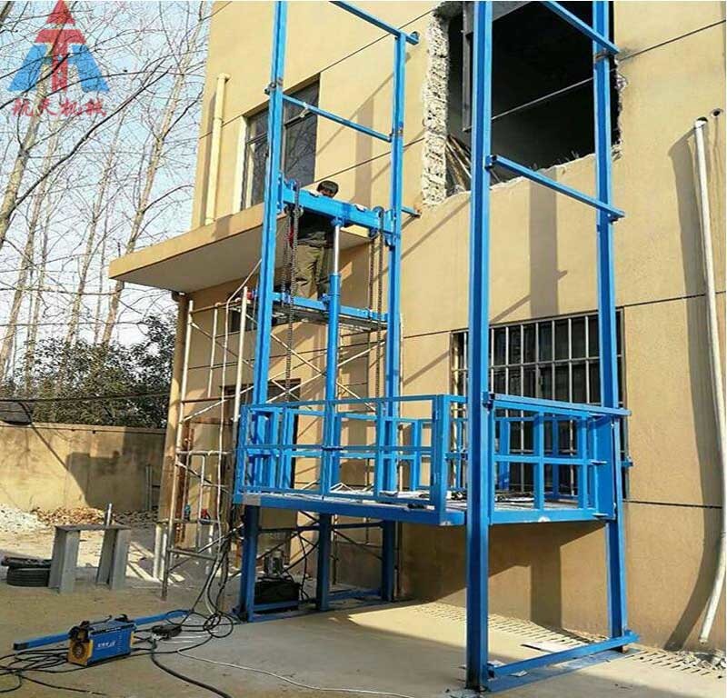 單缸雙跨式升降平臺